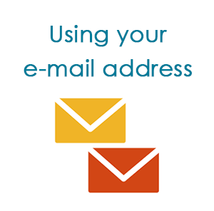 Using your e-mail address